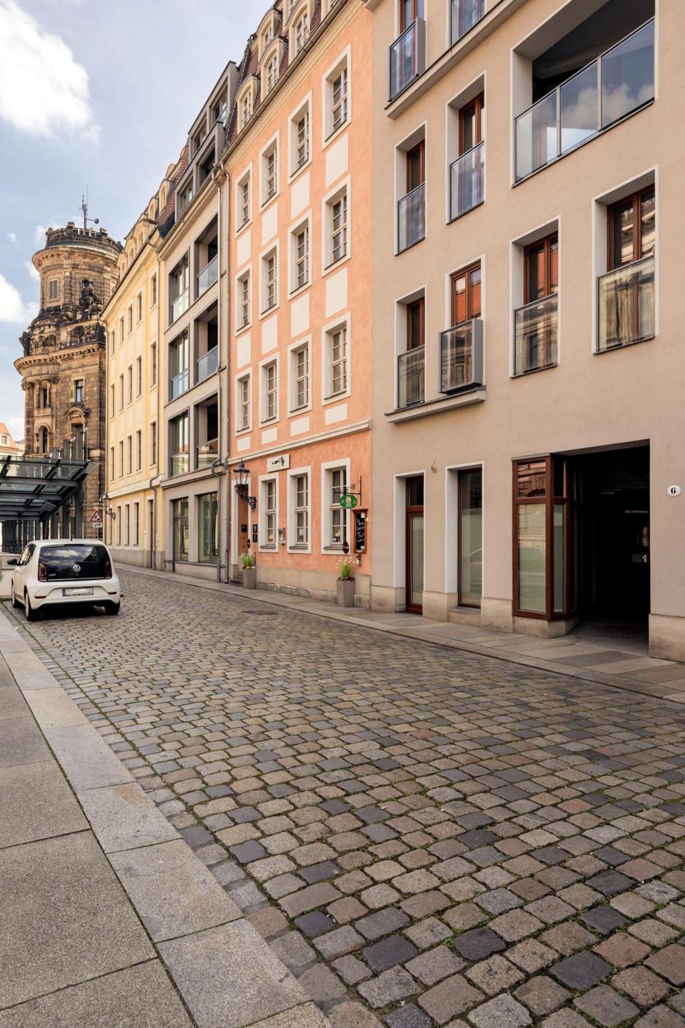 Pineapple Apartments Palais Am Neumarkt - 90 Qm - 1X Free Parking Dresden Exterior photo